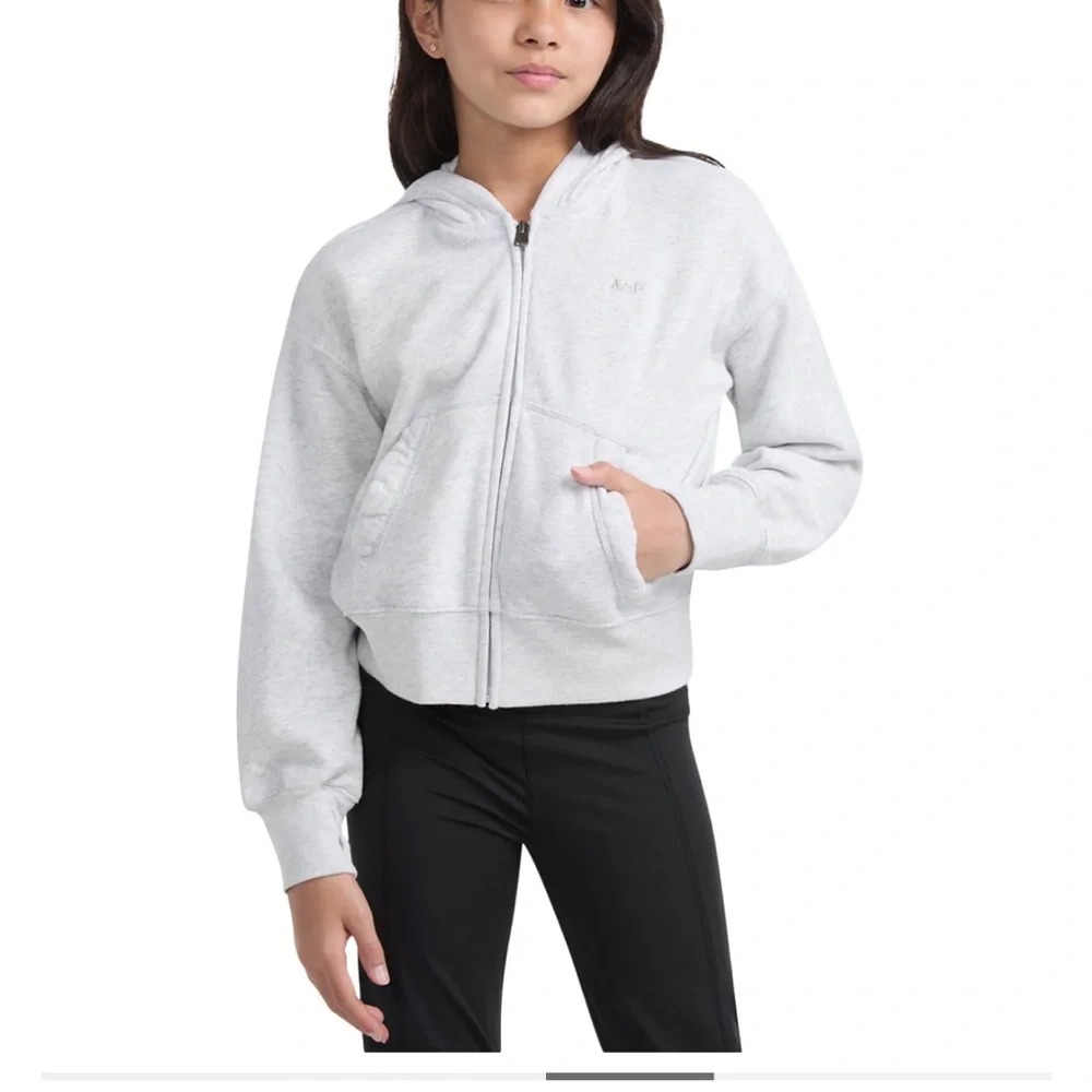Abercrombie Kids Gray Essential Hoodie 11/12